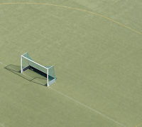Empty goal, photo by henning via Flickr