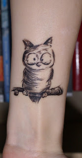 Cute Owl Tattoos