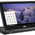 2019 New Dell Inspiron 11 Convertible 2 in 1 Chromebook , 11.6" HD Backlight Touch IPS Display, Intel Celeron Dual Core N3060