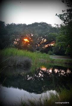 Sunset at the marsh