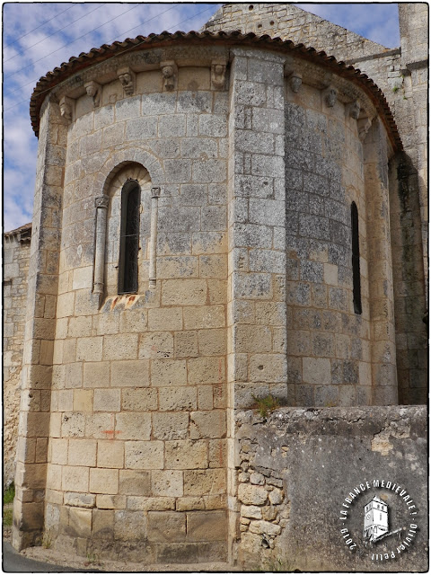 MONTAGNE (33) - Eglise romane Saint-Georges (Extérieur)