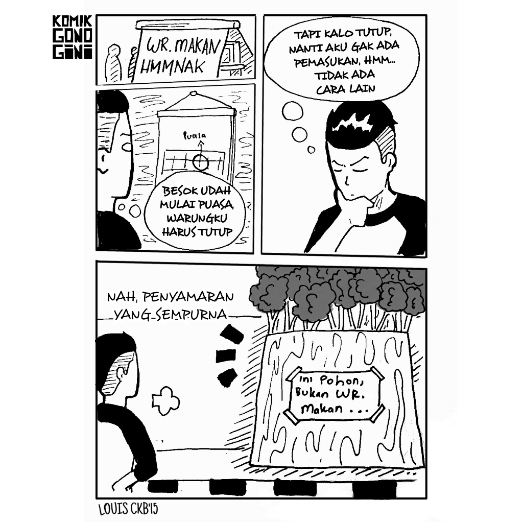 KOMIK SUPER LUCU EDISI BULAN PUASA DIJAMIN LAPAR HILANG BangBis