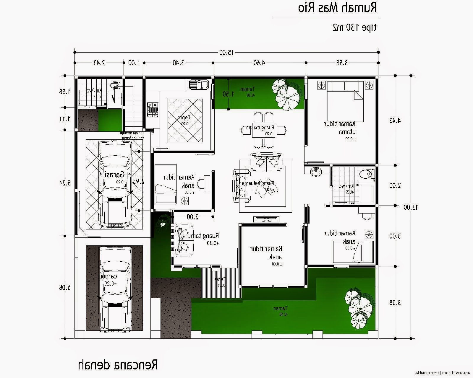 64 Desain Rumah  Minimalis  10 X 15 Desain Rumah  Minimalis  