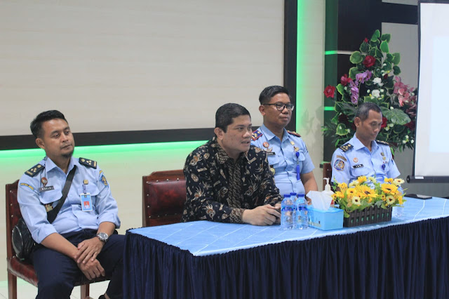 Lapas Abepura Terima Kunjungan Tim Monitoring Kemenkumham RI