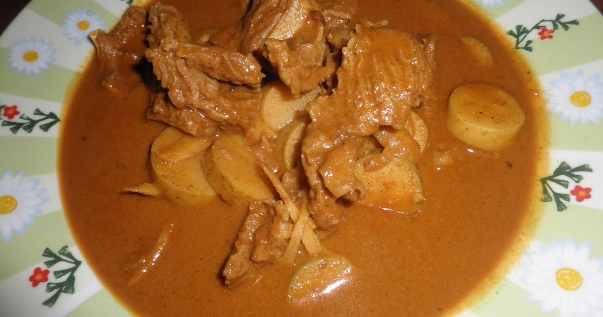 ~~Dari Sudut Dapur Ku~~: GULAI DAGING DENGAN REBUNG