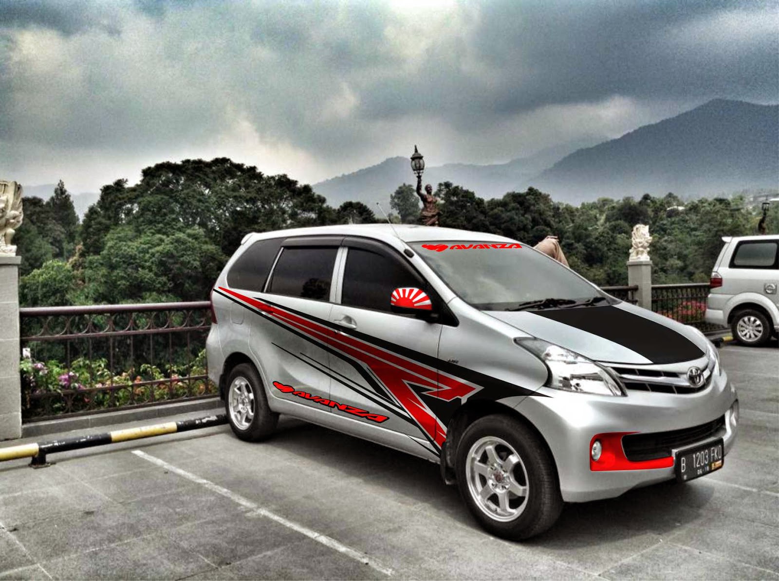  Gambar Mobil Avanza Modifikasi Stiker Ottomania86