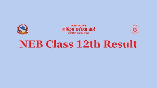 NEB Class 12 Result 2080