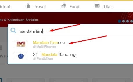 Cek angsuran dan tagihan mandala finance