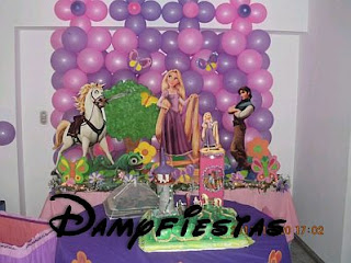 Tangled, Rapunzel, Children's Parties Decoration