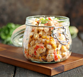 Roasted Red Pepper Corn Salad