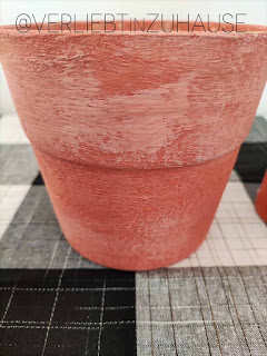 trash-to-terracotta: acryl-backpulver-patina-diy-blumentopf-vase