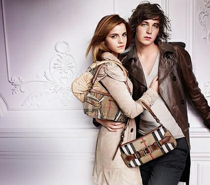 Emma Alex Watson for Burberry