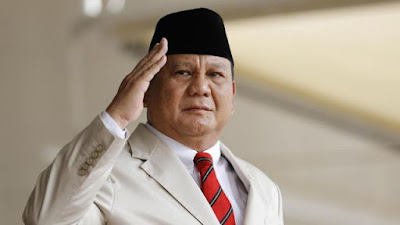 Prabowo Subianto Menteri Pertahanan Republik Indonesia