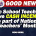 DepEd to give cash incentive to public school teachers as part of National Teachers' Month