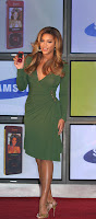 Beyonce in a See-Thru Dress