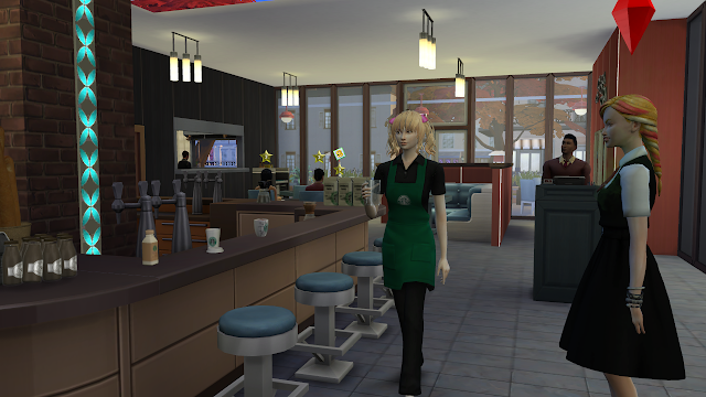 Sims 4 Starbucks