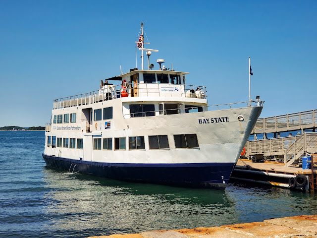 ferry georges island fort warren boston massachusetts