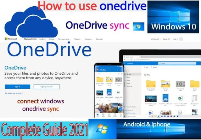 Microsoft Onedrive sync- How to use onedrive in windows 10