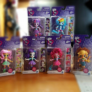 MLP Equestria Girls Minis found at Target, Photo by Kat