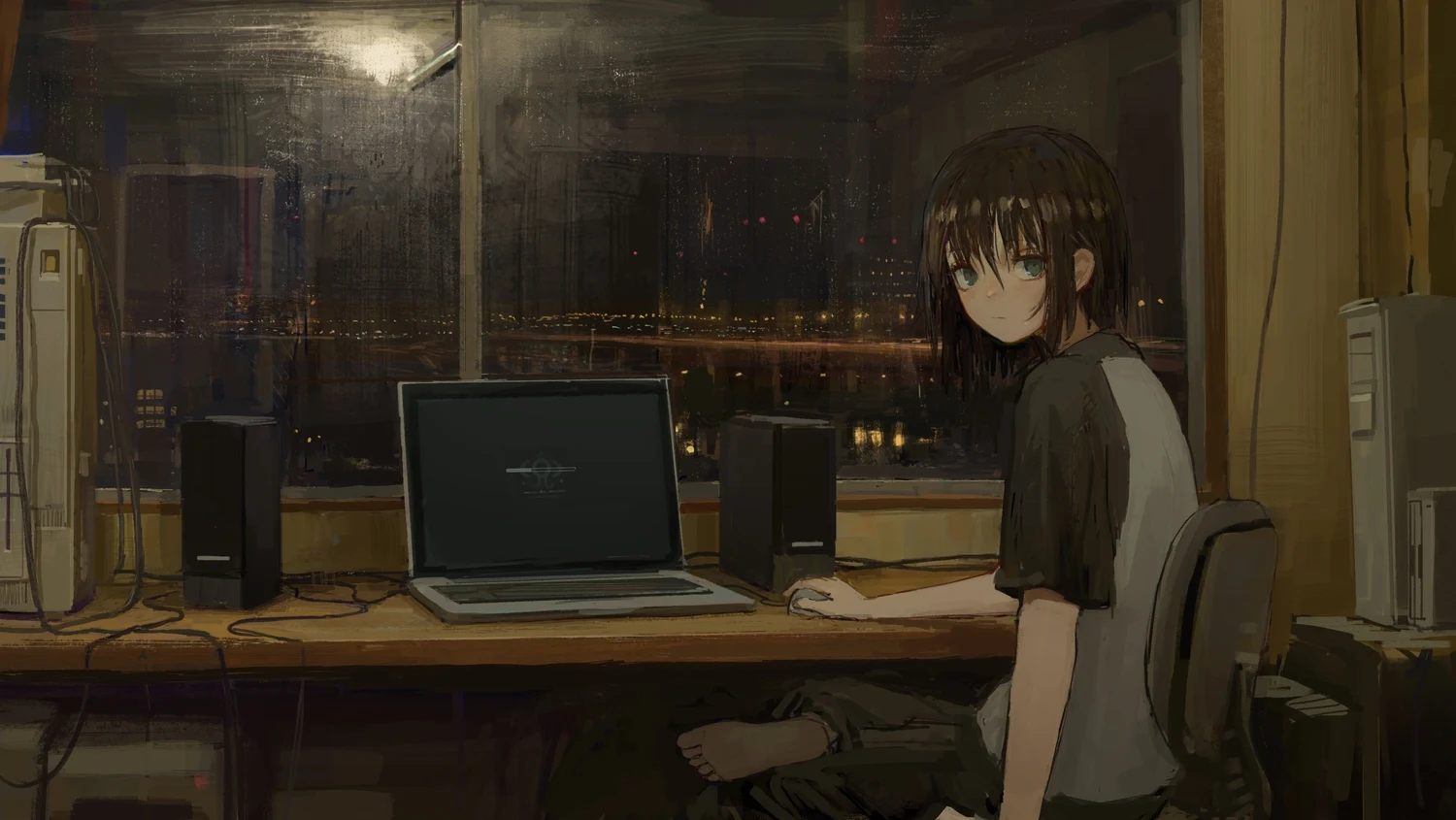 Epic Serial Experiments Lain Scene