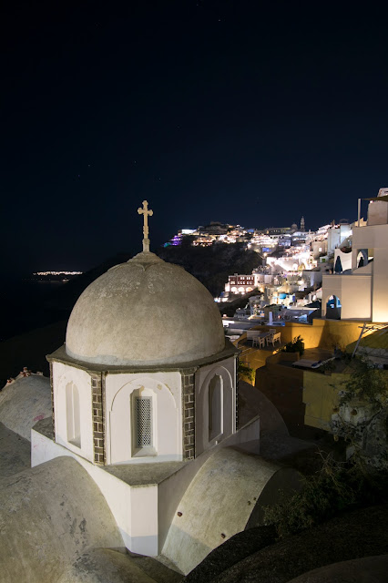 Fira di notte-Santorini