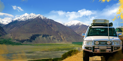 Adventure Jeep-tour in the Pamirs 2020