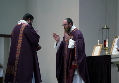 Purple vestments