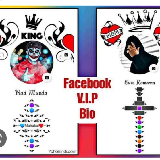 600+ Facebook bio style | Facebook Vip bio Stylish 2023