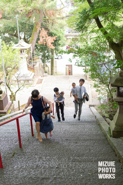 椿原神社お宮参り