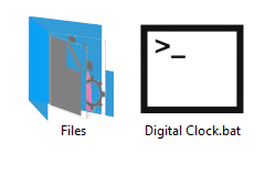 How to make 'Simple Digital Clock' only with 'Notepad' in Windows? | The Digital Clock Project v.1.0 | Advance Batch | By Gls