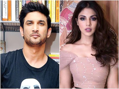 Rhea chakraboty and sushant singh rajput