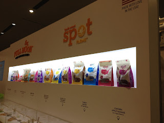 Spot Farms chicken treats for dogs at Global Pet Expo in Orlando.