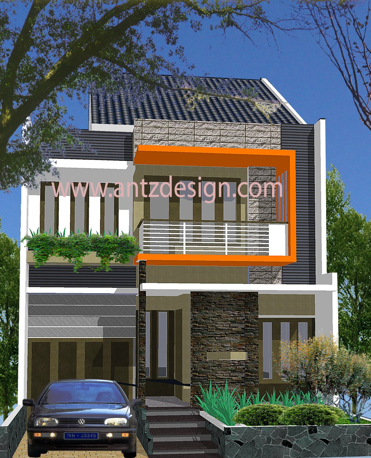 Teras Rumah Minimalis