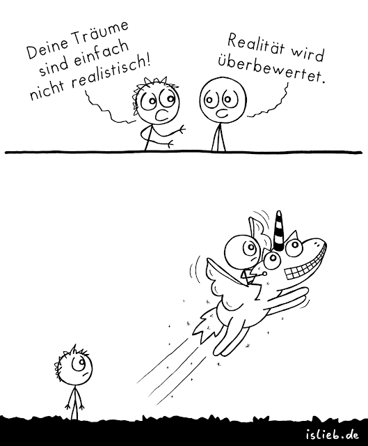 Lebe deine Träume Comic