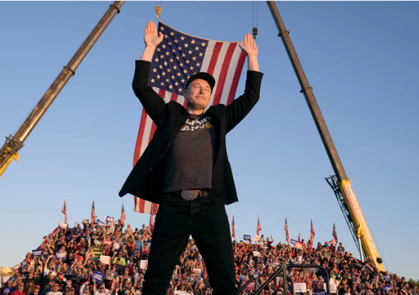Elon Musk Joins Donald Trump at Campaign Rally, Declares Support to save Democracy