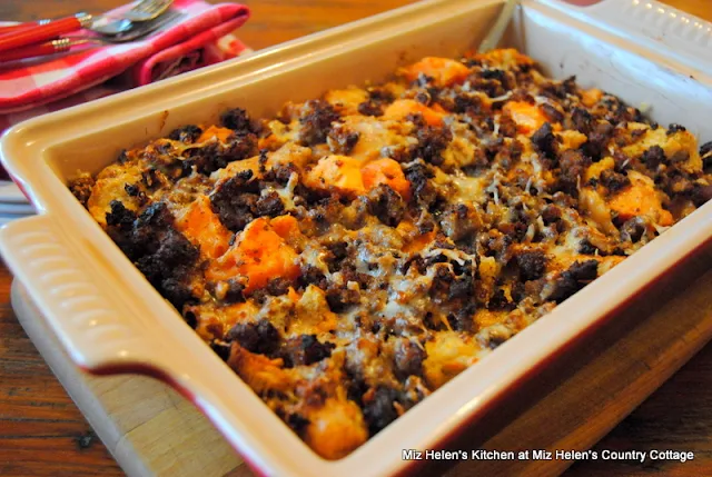 Sweet Potato Breakfast Bake at Miz Helen's Country Cottage