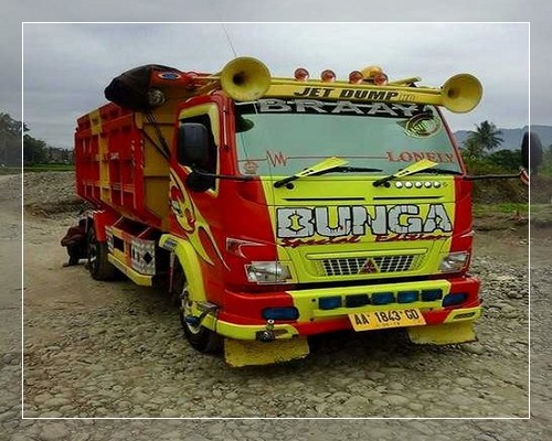 Foto modifikasi truk canter terbaru hino ragasa fuso dutro 