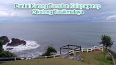 Pantai Karang Tawulan Kalapagenep Cikalong Tasikmalaya