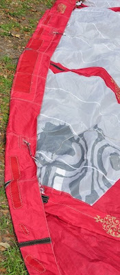 F-One Kite Repair leading edge