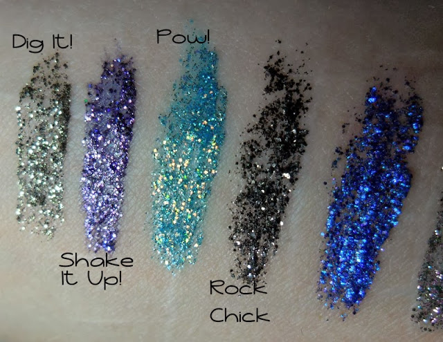 Collection Glam Crystal Swatches