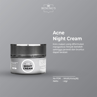 Acne Night Cream Bening Skincare