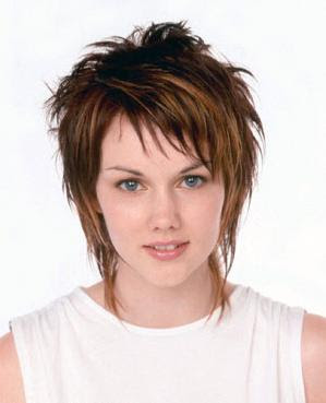 Short Medium Hairstyles on Shag Hairstyle For Medium Short Hair Jpg