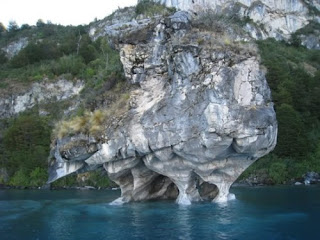 The Marble Caves of Rio Tranquilo