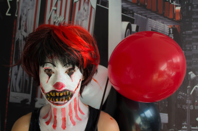 Mon tout premier Clown Terrifiant pour le Art&Freak Show !