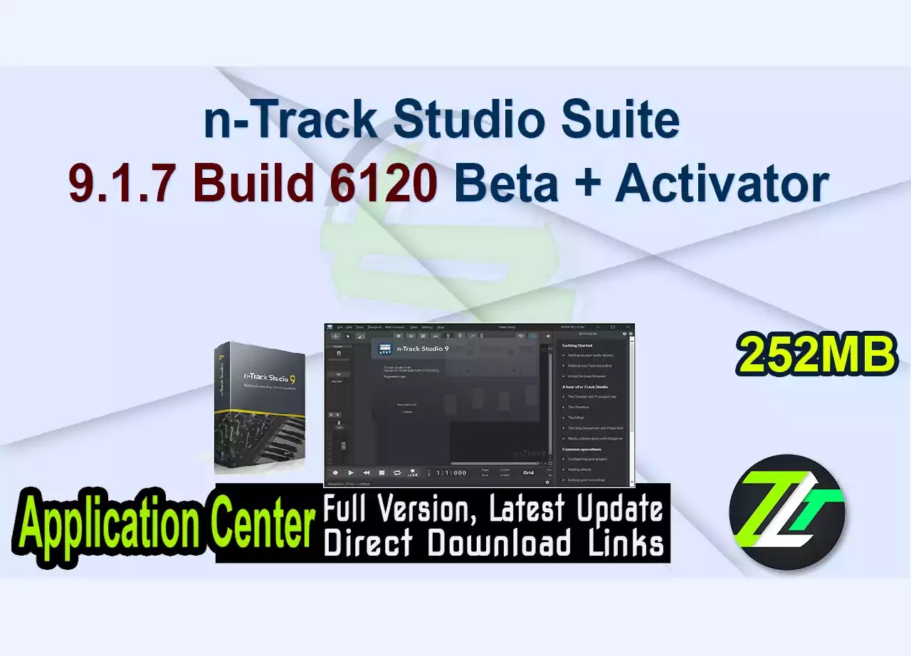 n-Track Studio Suite 9.1.7 Build 6120 Beta + Activator