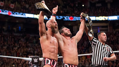 WWE DIY Win Titles NXT Tag Team Championship Match Full Spoilers