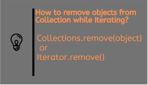 How to Remove Objects from Collection or List in Java? Iterator remove() method Example