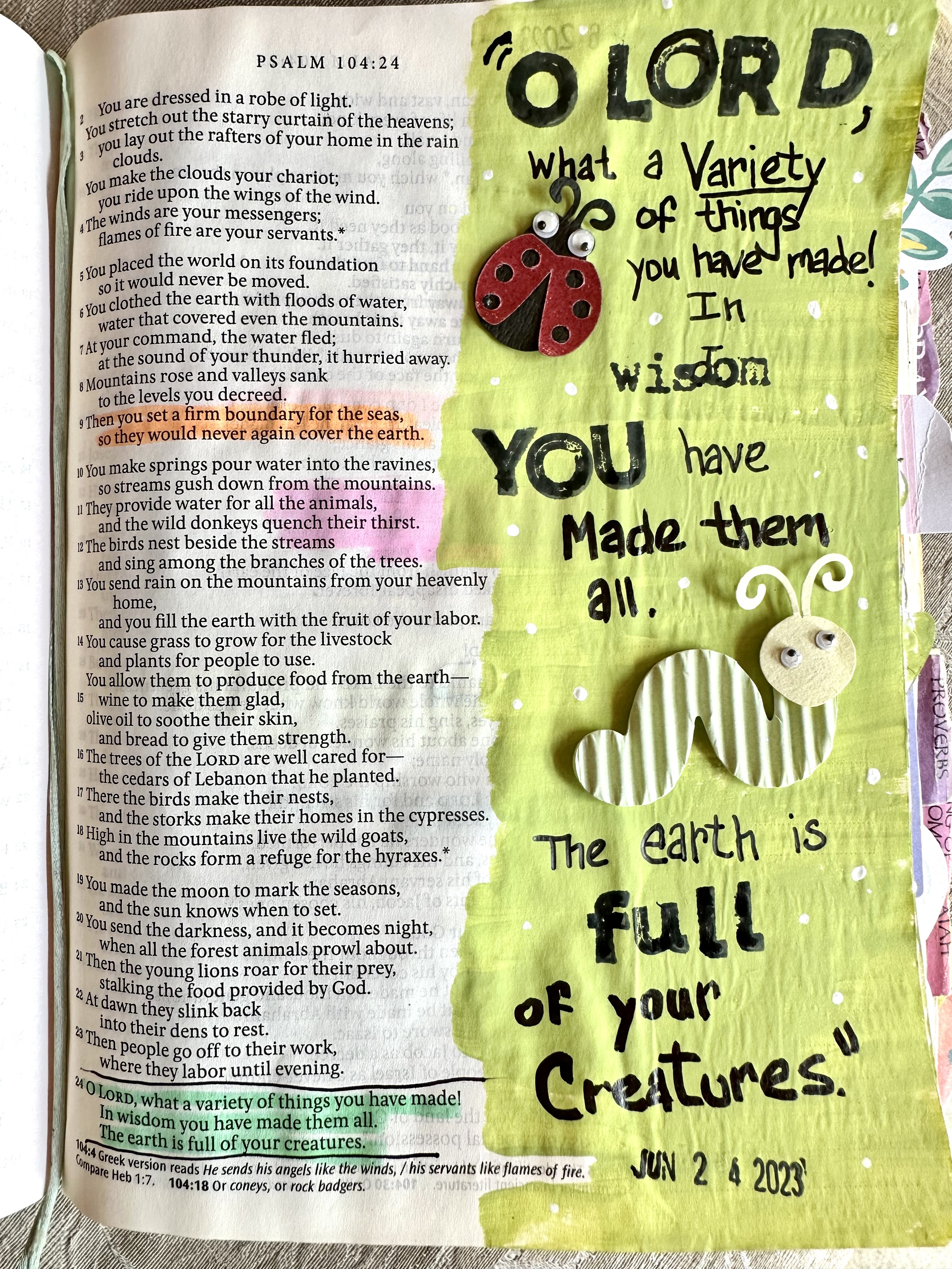 Psalms Mini Bible Journaling Kit