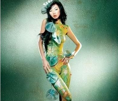 Beijing Body painting 