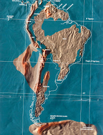 Brasil e america do sul em 2036, mapa apos tribulação